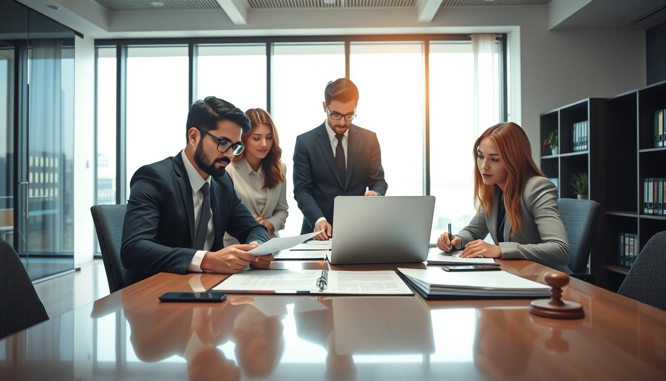 Business contract documents